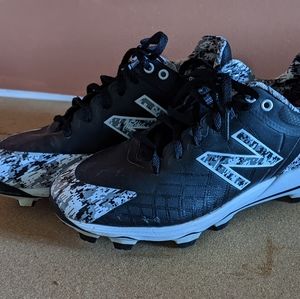 New Balance TPU Baseball Cleats - Men's Size 7.5 Black Digital Camo